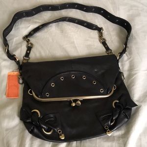 Nwt Lovcat leather convertible purse crossbody